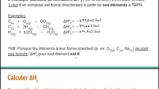 Enthalpies de formation 2 [upl. by Kirshbaum]