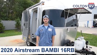 2020 Airstream BAMBI 16RB Full DemonstrationNew Owner Orientation [upl. by Nolrah]