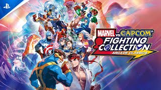 Marvel vs Capcom Fighting Collection Arcade Classics  Announce Trailer  PS4 Games [upl. by Enyaj]