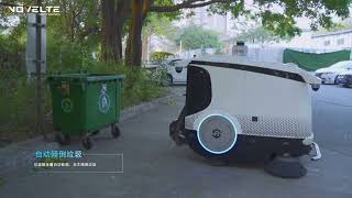 Novelte Outdoor Cleaning Robot S330 [upl. by Icnan]