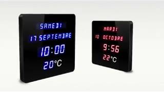 Horloge calendrier digitale leds [upl. by Kowtko]