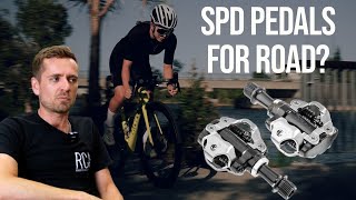 SPD Pedals for Road Cycling pros amp cons [upl. by Elleynad]