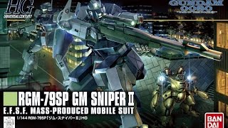 Mobile Suit Gundam Battle Operation  RGM79SP GM Sniper II Lv1 01 [upl. by Myrlene]