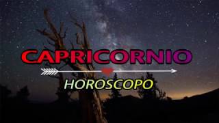 CAPRICORNIO HOROSCOPO GRATIS DE HOY [upl. by Olivann]