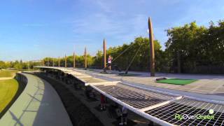 Golf De Rueilmalmaison  drone aerial video  Overview long [upl. by Nylahsoj36]