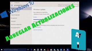 Como Solucionar Problemas de Actualizaciones En Windows 10 [upl. by Auqemahs187]