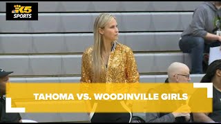 HS State Basketball Tahoma vs Woodinville Girls [upl. by Ladnik]