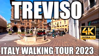 TREVISO  ITALY RELAXING VIRTUAL WALKING TOUR ULTRA 4K 60FPS [upl. by Eimas136]