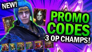 BEST Promocodes for 3 OP CHAMPS  2x EPICS and NINJA Start July 2024  Raid Shadow Legends Guide [upl. by Lorin]