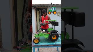 Making remote control tractor 🚜🚜dc motor electric rc rkg [upl. by Ennasil]