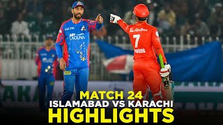 PSL 9  Full Highlights  Islamabad United vs Karachi Kings  Match 24  M2A1A [upl. by Rhyne165]