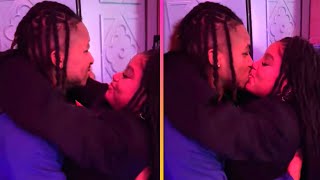 Halle Bailey KISSES Boyfriend DDG in Rare Video [upl. by Nivram]