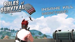 Rules of Survival Montage INSANE Rules of Survival 210 [upl. by Ahsenet198]