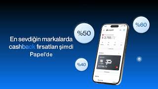 En sevdiğin markalarda cashback fırsatı Papelde [upl. by Grishilda]