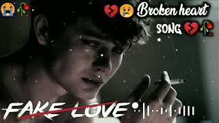 Very Emotional love song 💔🥀sad song 😭💔 Broken heart Feeling music Alone Night sad lofi [upl. by Elwira460]