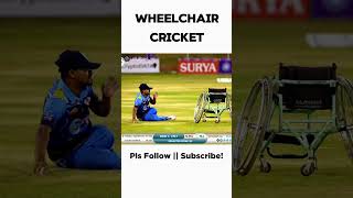 𝐖𝐡𝐞𝐞𝐥𝐜𝐡𝐚𝐢𝐫 𝐂𝐫𝐢𝐜𝐤𝐞𝐭 141500 ♿️ 🏏  wheelchaircricket cricketfan bigsix [upl. by Anwad]