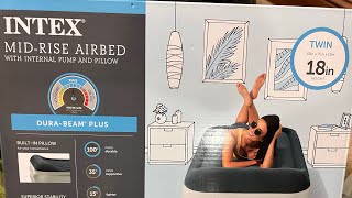 How to deflate your Intex air mattress deflateairbed airmattress deflate airbed intext [upl. by Fachan]