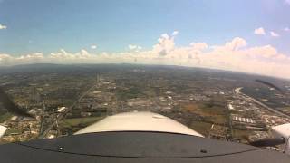 DA42VI IFR Landing Avignon Caumont LFMV quotVPTquot for R35 [upl. by Huesman]