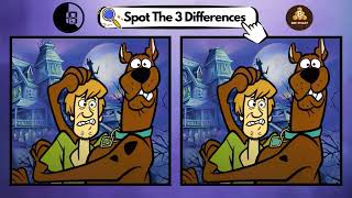 Who Remembers ScoobyDoo Spot The Differences Can You Find Them ALL in 30 Seconds HARD 🧩🧠 [upl. by Annawd]