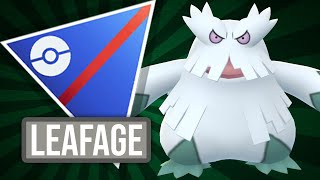 NEW LEAFAGE ABOMASNOW IS SO SPAMMY IN THE GREAT LEAGUE  Hidden Gems PoGo PvP Season 15 [upl. by Eenwahs805]