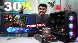 30000rs PC Build With Ryzen 5 5600G 🤩 Hard Gaming amp Editing Test Best Budget PC⚡️Antec [upl. by Thilde307]