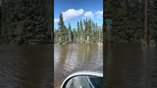 Flooding Glennallen Alaska 2023 [upl. by Scotney]