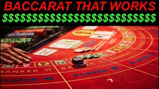 BACCARAT STRATEGY THAT WORKS [upl. by Ecitsuj391]