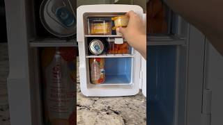 Restock my mini fridge satisfying organization shorts [upl. by Senzer]