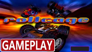 ROLLCAGE Gameplay PS1  FRAMEMEISTER   No Commentary [upl. by Ardnic852]