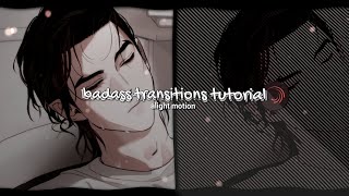 alight motion 5 badass style transitions tutorial ♪ 53 [upl. by Julee]