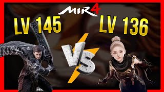 MIR4  GOODBYEM4 LV 136 VS SENIORCHEF LV 145 DTM REDPILL [upl. by Sidran620]