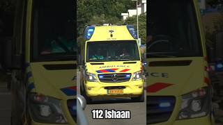 ambulance met spoed naar een medische noodsituatie in Utrecht 112 Utrecht [upl. by Yssim]