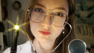 ASMR Doctor CheckUp Exam Personal Attention Visuals amp Writing [upl. by Sapphera]