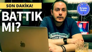 Son Dakika Battık mı  Bitcoin Yine Neden Düştü [upl. by Eelyme856]