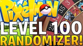 OVERPOWERED SHINY LVL 100 POKEMON RANDOMIZER CHALLENGE  MODDED MINECRAFT PIXELMON  JeromeASF [upl. by Esilram910]