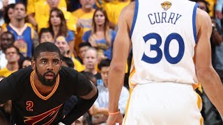 NBA Finals 2017 Stephen Curry vs Kyrie Irving Full Duel [upl. by Reinold]