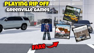 Playing Rip Off Greenville Games youtube [upl. by Rabelais370]