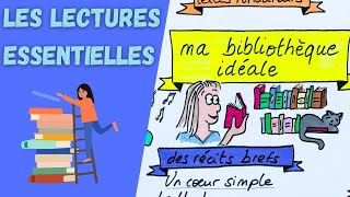 MA BIBLIOTHÈQUE IDÉALE  les lectures indispensables pour le plaisir ou pour devenir prof [upl. by Enileqcaj]