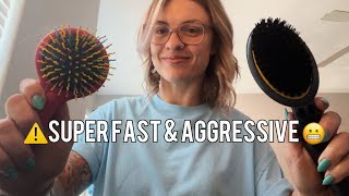 FAST amp AGGRESSIVE ASMR💥⚡️ CHAOTIC LOFI TRIGGERS FOR MAX TINGLES [upl. by Yelime]