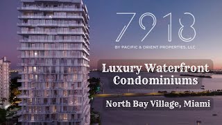 7918 West Drive 💻 Luxury Waterfront Condominiums in North Bay Village Miami FL [upl. by Oak]