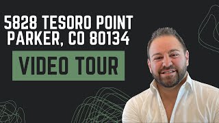 Luxury Home for Sale at 5828 Tesoro Pt Parker CO  300K in Upgrades  MoveIn Ready  Video Tour [upl. by Annail938]