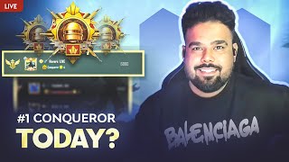 RANK PUSH TO 1 CONQUEROR DAY  13 LIVE 😱bgmilive pubgmobile shortslive trendingshorts [upl. by Ahserkal]