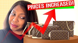 TRICKED LOUIS VUITTON PRICES INCREASED SURPRISED [upl. by Ydnik901]