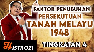 SEJARAH TINGKATAN 4  Bab 5  Faktor Penubuhan Persekutuan Tanah Melayu 1948 [upl. by Avrit]