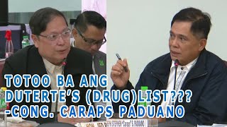 Totoo ba ang Duterte DurgList  Quad Comm Hearing  P3 [upl. by Yznel519]