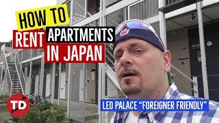 RENTING APARTMENTS in TOKYO JAPAN  LEO PALACE  FOREIGNER FRIENDLY [upl. by Bourne]