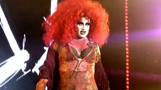 Maddelynn Hatter at the Boulet Brothers Premiere Party for Dragula dragula [upl. by Ayotal676]