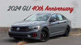 2024 VW Jetta GLI 40th Anniversary  Features amp POV Test Drive Review [upl. by Ydaj]