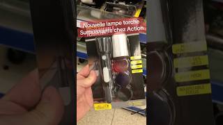 Nouvelle lampe torche surpuissante chez Action lampetorche lampe lampeled magasinaction action [upl. by Roman]