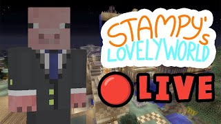 Playing Stampys Lovely World LIVE  Viewers Come Join [upl. by Roux]